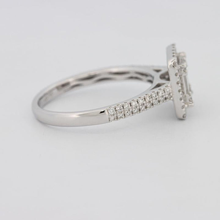 Invisible Halo Square Diamond Ring - ZIZOV DIAMONDS