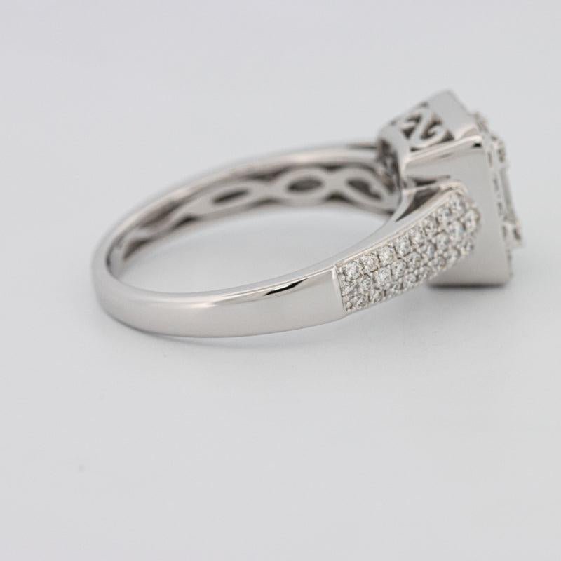 Invisible Halo Square Diamond Ring - ZIZOV DIAMONDS