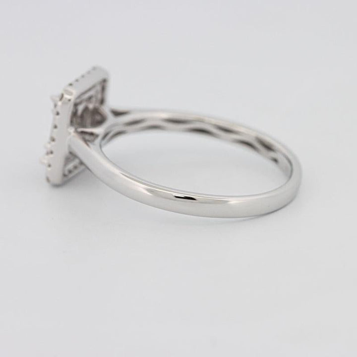 Invisible Halo Square Diamond ring - ZIZOV DIAMONDS
