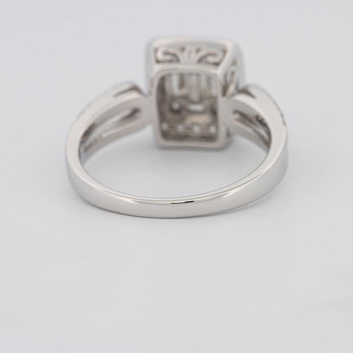 Invisible Halo Square Diamond Ring - ZIZOV DIAMONDS