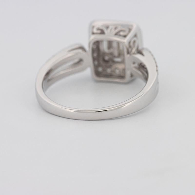 Invisible Halo Square Diamond Ring - ZIZOV DIAMONDS