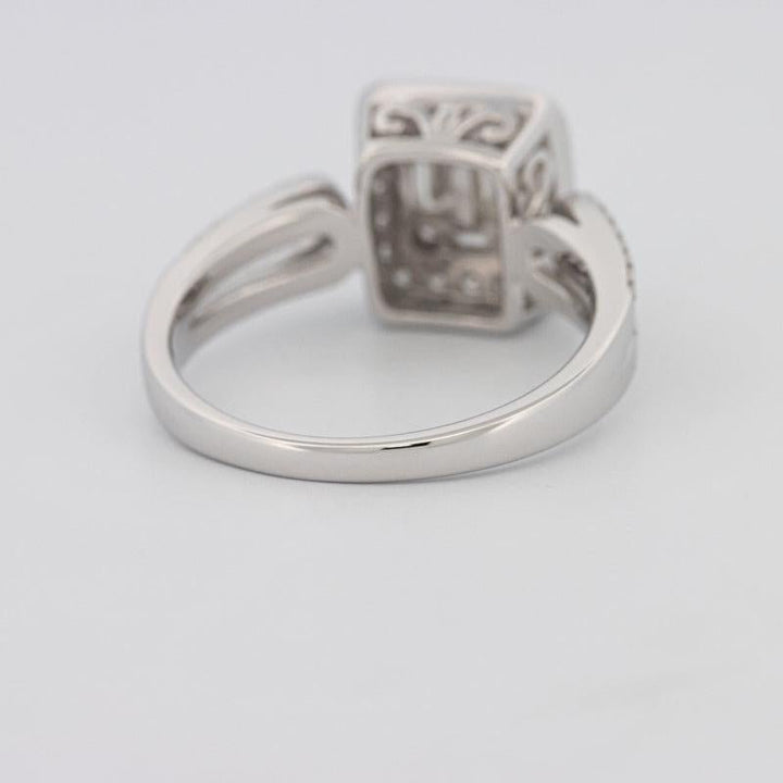 Invisible Halo Square Diamond Ring - ZIZOV DIAMONDS