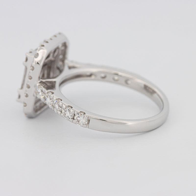 Invisible Halo Square Diamond Ring - ZIZOV DIAMONDS