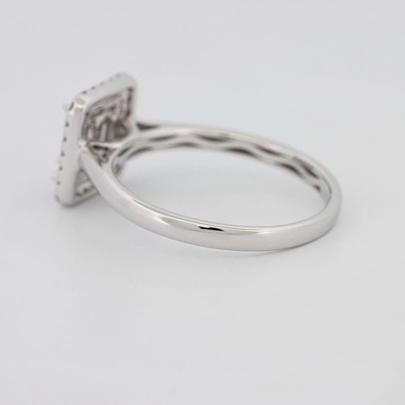 Invisible Halo Square Diamond ring - ZIZOV DIAMONDS
