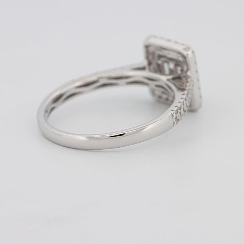Invisible Halo Square Diamond Ring - ZIZOV DIAMONDS