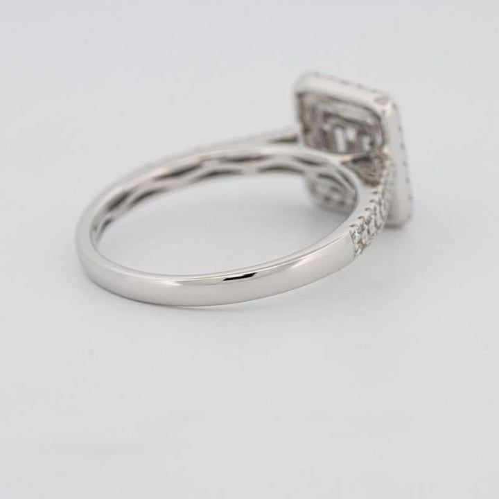 Invisible Halo Square Diamond Ring - ZIZOV DIAMONDS
