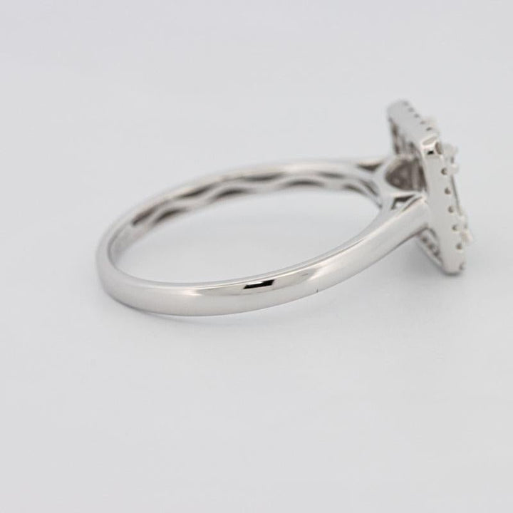 Invisible Halo Square Diamond ring - ZIZOV DIAMONDS