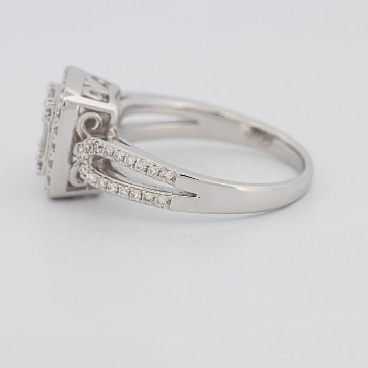 Invisible Halo Square Diamond Ring - ZIZOV DIAMONDS