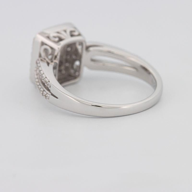 Invisible Halo Square Diamond Ring - ZIZOV DIAMONDS