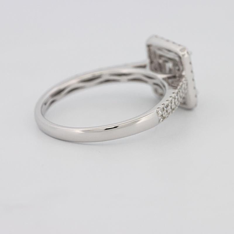 Invisible Halo Square Diamond Ring - ZIZOV DIAMONDS