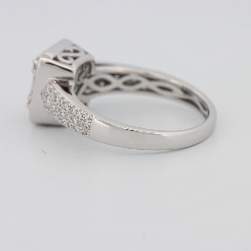 Invisible Halo Square Diamond Ring - ZIZOV DIAMONDS