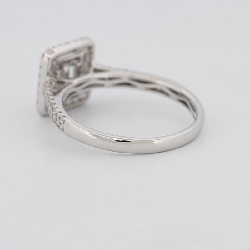 Invisible Halo Square Diamond Ring - ZIZOV DIAMONDS