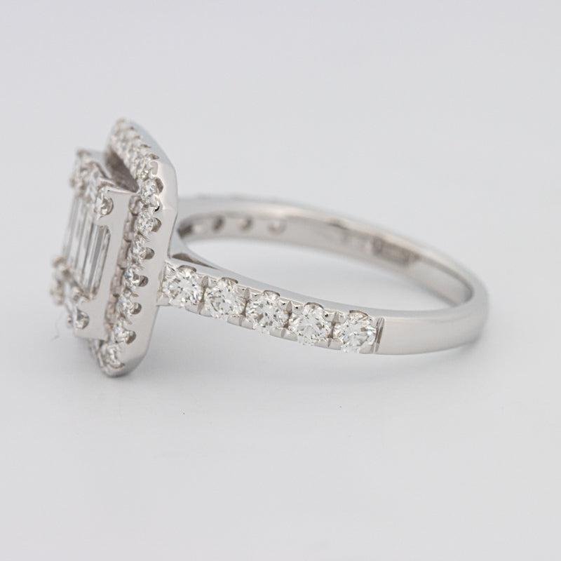 Invisible Halo Square Diamond Ring - ZIZOV DIAMONDS