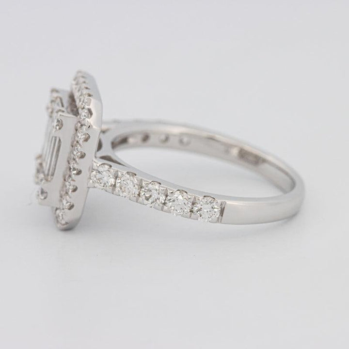 Invisible Halo Square Diamond Ring - ZIZOV DIAMONDS