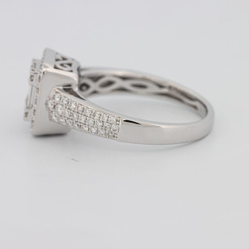 Invisible Halo Square Diamond Ring - ZIZOV DIAMONDS