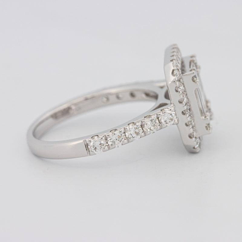 Invisible Halo Square Diamond Ring - ZIZOV DIAMONDS