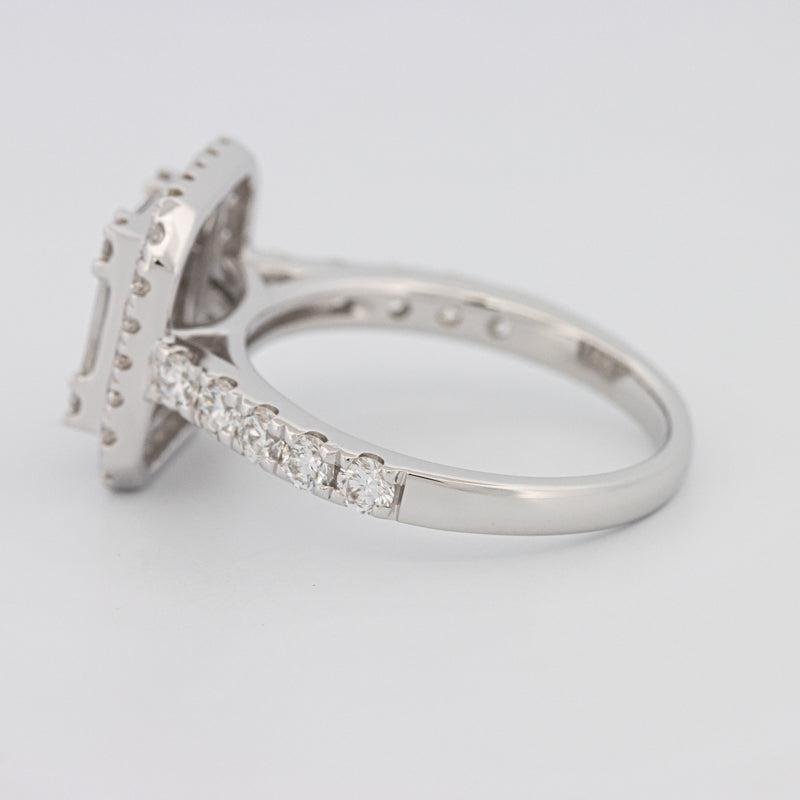 Invisible Halo Square Diamond Ring - ZIZOV DIAMONDS