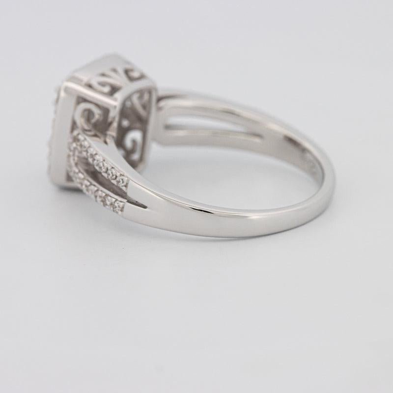 Invisible Halo Square Diamond Ring - ZIZOV DIAMONDS