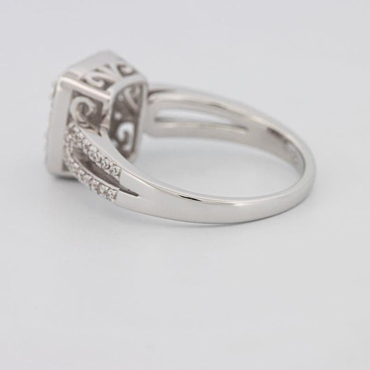 Invisible Halo Square Diamond Ring - ZIZOV DIAMONDS