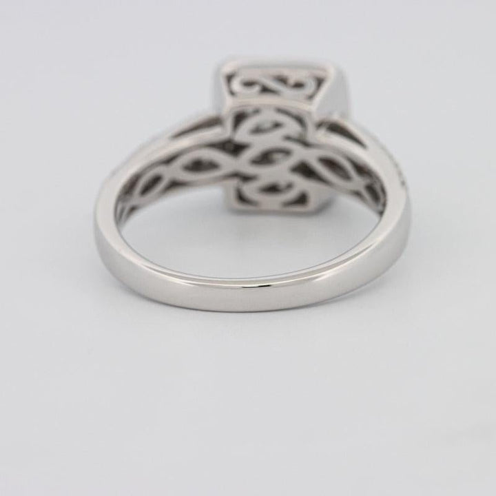 Invisible Halo Square Diamond Ring - ZIZOV DIAMONDS