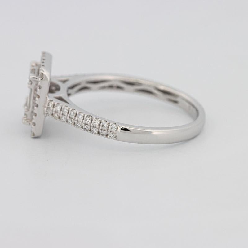 Invisible Halo Square Diamond Ring - ZIZOV DIAMONDS