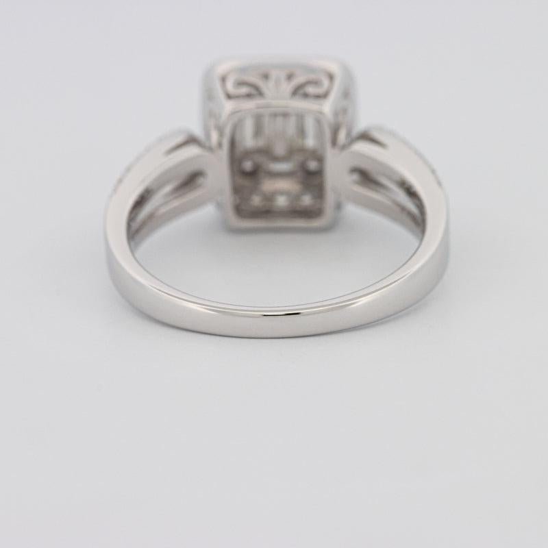 Invisible Halo Square Diamond Ring - ZIZOV DIAMONDS