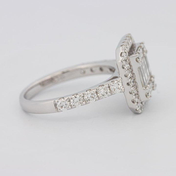 Invisible Halo Square Diamond Ring - ZIZOV DIAMONDS