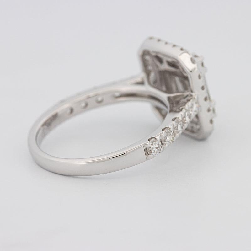 Invisible Halo Square Diamond Ring - ZIZOV DIAMONDS
