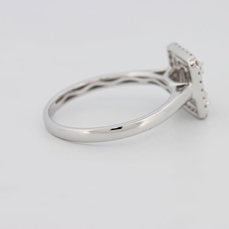 Invisible Halo Square Diamond ring - ZIZOV DIAMONDS