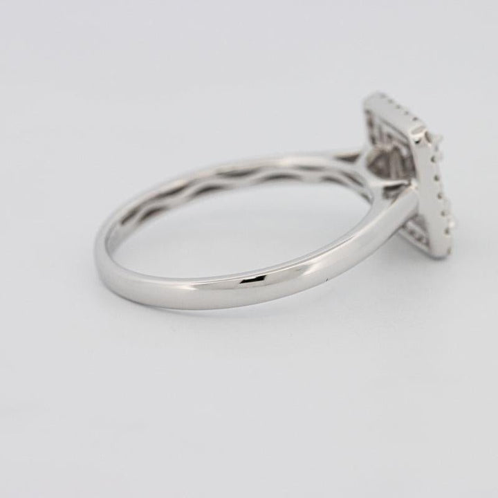 Invisible Halo Square Diamond ring - ZIZOV DIAMONDS