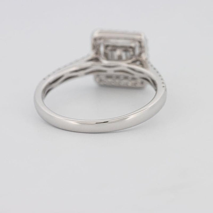 Invisible Halo Square Diamond Ring - ZIZOV DIAMONDS