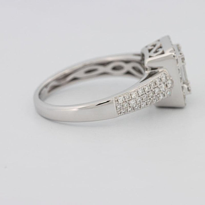 Invisible Halo Square Diamond Ring - ZIZOV DIAMONDS