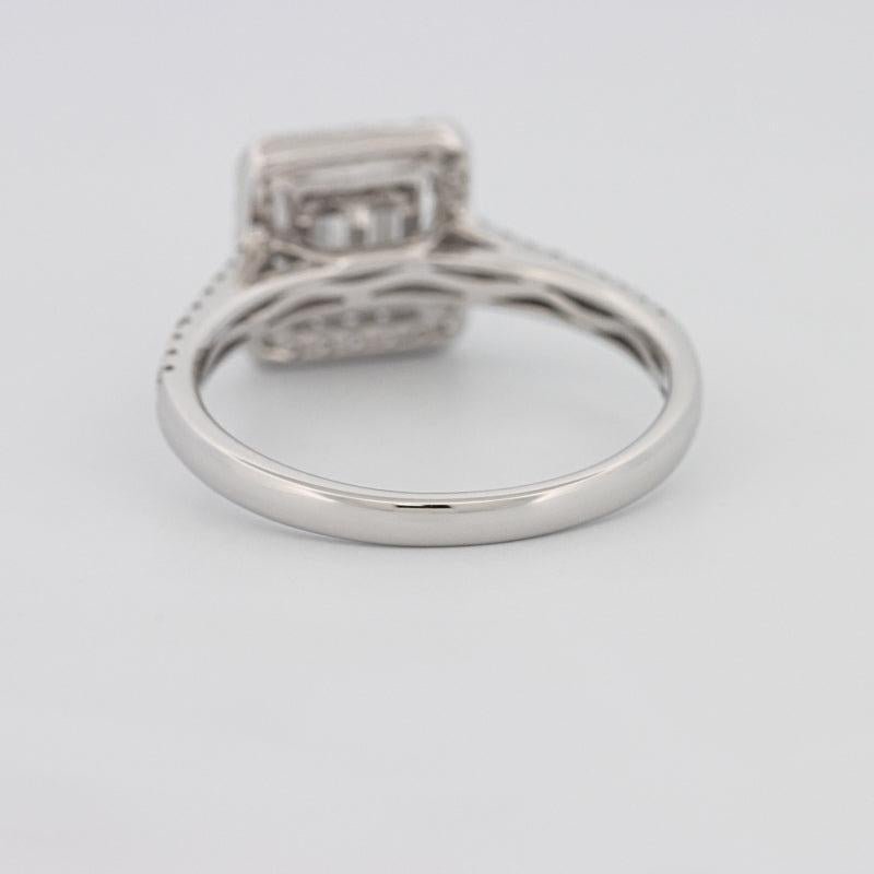 Invisible Halo Square Diamond Ring - ZIZOV DIAMONDS