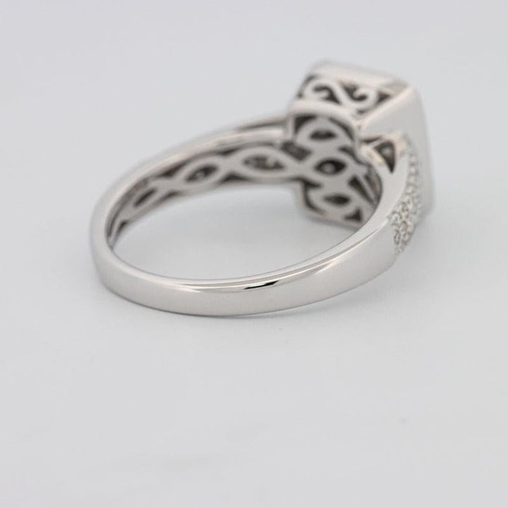 Invisible Halo Square Diamond Ring - ZIZOV DIAMONDS