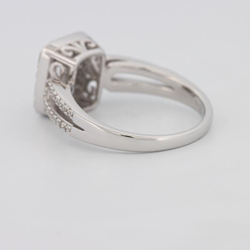 Invisible Halo Square Diamond Ring - ZIZOV DIAMONDS