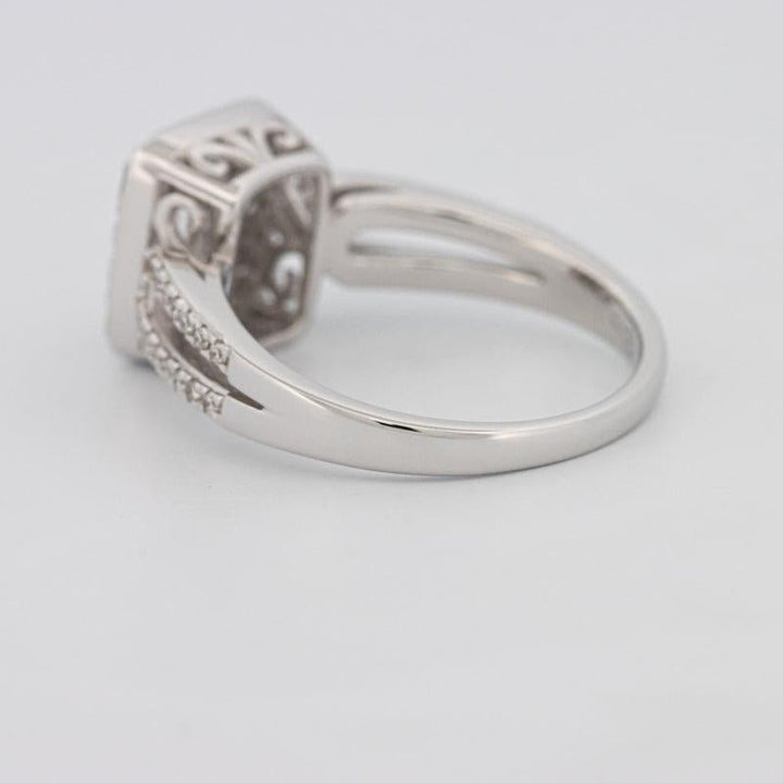 Invisible Halo Square Diamond Ring - ZIZOV DIAMONDS