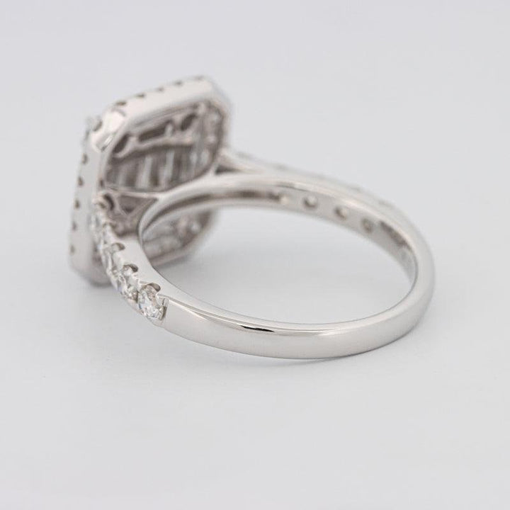 Invisible Halo Square Diamond Ring - ZIZOV DIAMONDS