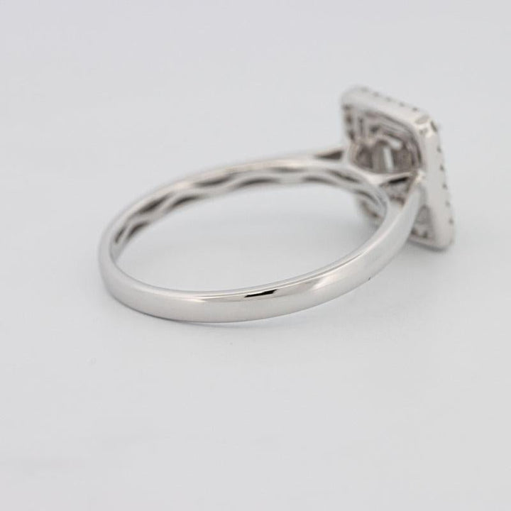 Invisible Halo Square Diamond ring - ZIZOV DIAMONDS