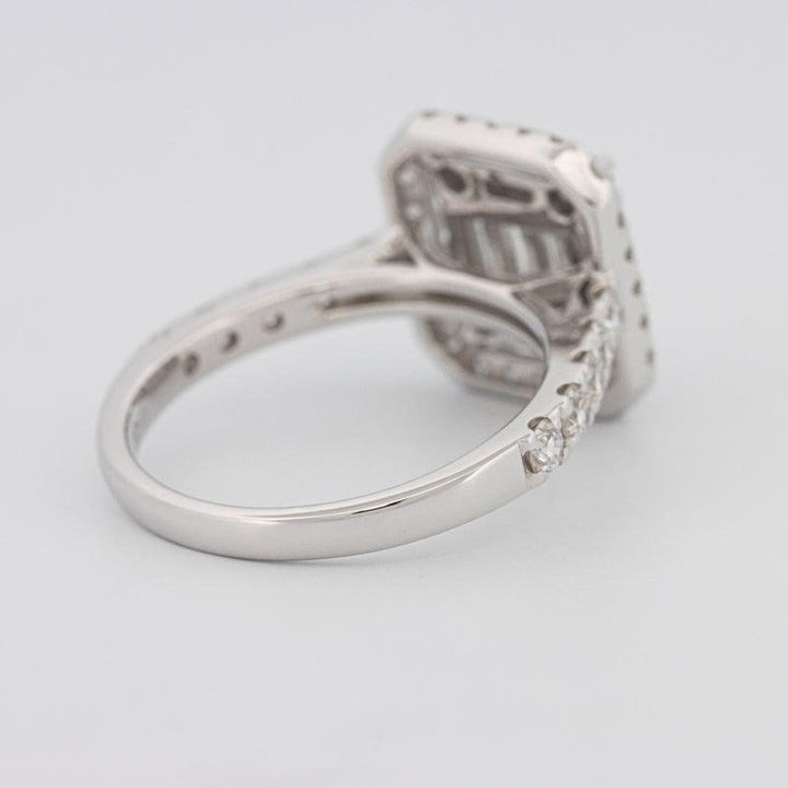 Invisible Halo Square Diamond Ring - ZIZOV DIAMONDS