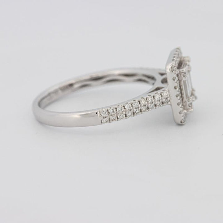 Invisible Halo Square Diamond Ring - ZIZOV DIAMONDS