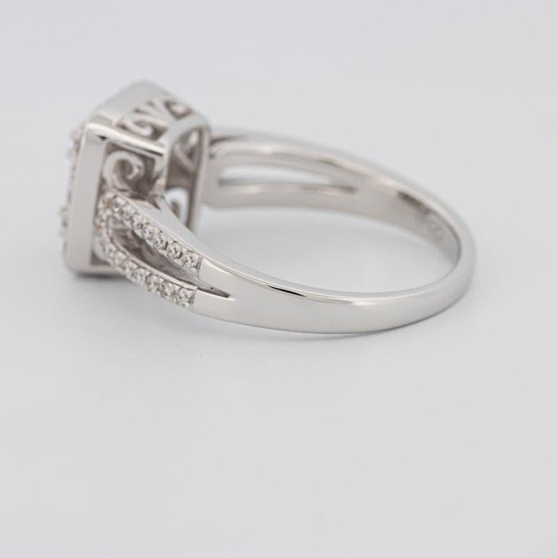 Invisible Halo Square Diamond Ring - ZIZOV DIAMONDS