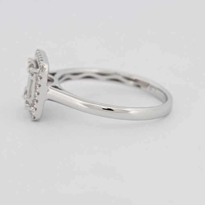 Invisible Halo Square Diamond ring - ZIZOV DIAMONDS