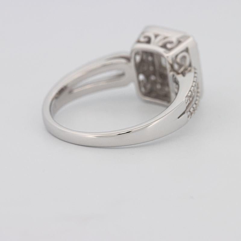 Invisible Halo Square Diamond Ring - ZIZOV DIAMONDS