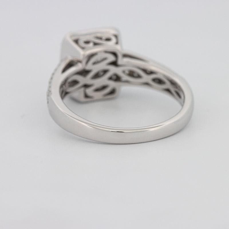 Invisible Halo Square Diamond Ring - ZIZOV DIAMONDS