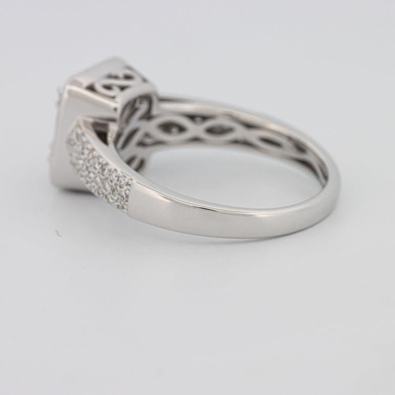 Invisible Halo Square Diamond Ring - ZIZOV DIAMONDS