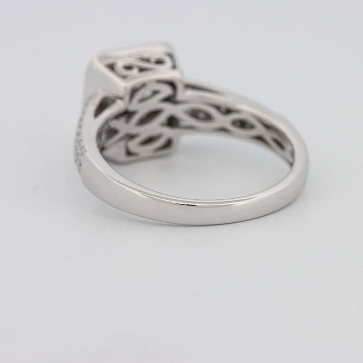 Invisible Halo Square Diamond Ring - ZIZOV DIAMONDS