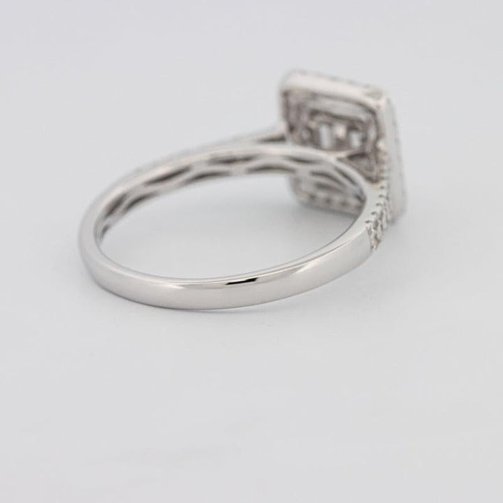 Invisible Halo Square Diamond Ring - ZIZOV DIAMONDS