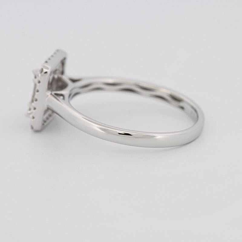 Invisible Halo Square Diamond ring - ZIZOV DIAMONDS
