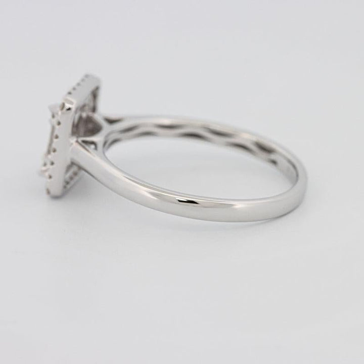 Invisible Halo Square Diamond ring - ZIZOV DIAMONDS