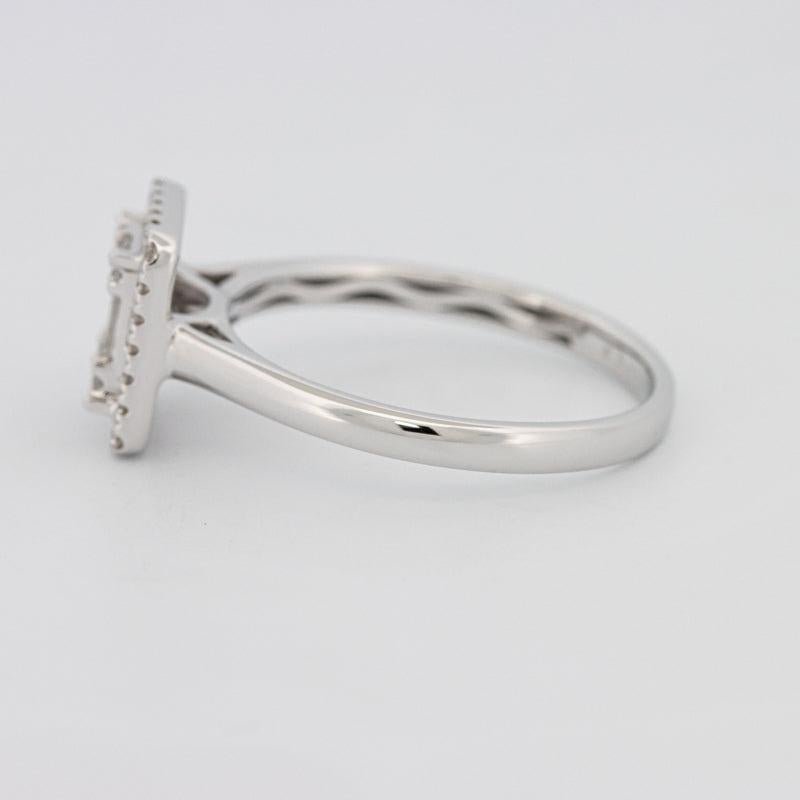 Invisible Halo Square Diamond ring - ZIZOV DIAMONDS